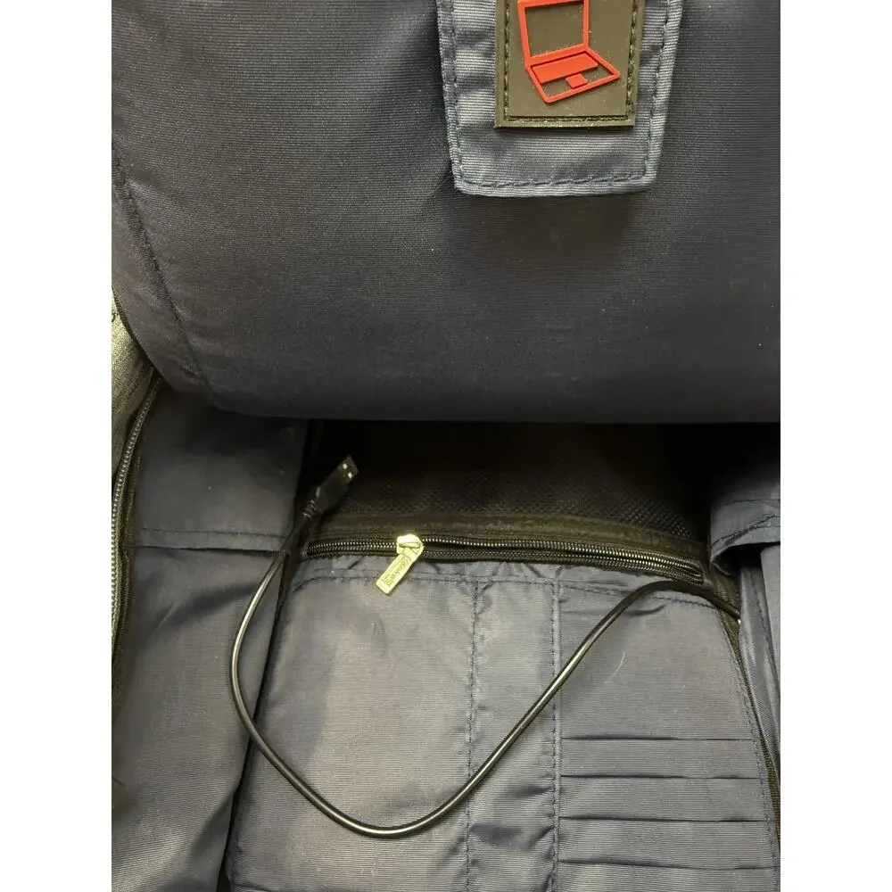 Hanke Laptop Backpack Gray Travel Anti-theft Padded Straps